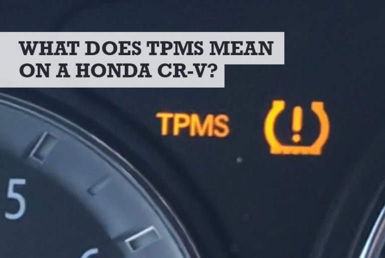 What Does TPMS Mean on a Honda CR-V? (Answer & Fix)