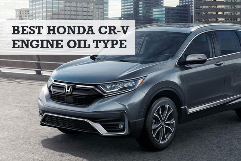 Honda CR-V engine oil type