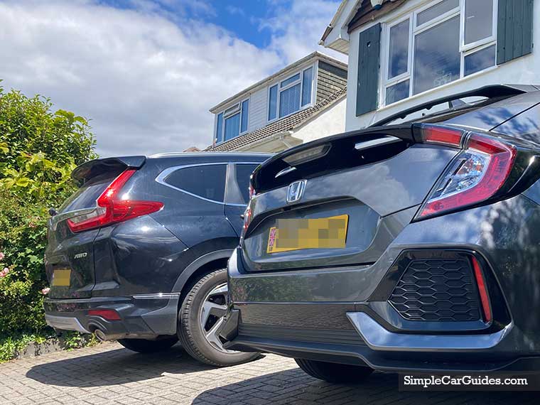 Honda Civic ground clearance inches