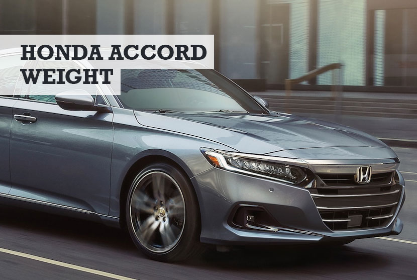 How Much Does a Honda Accord Weigh