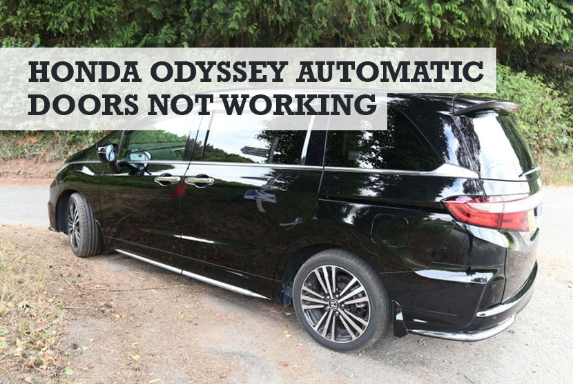 Honda Odyssey Automatic Doors Not Working