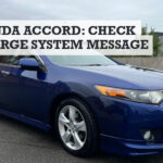 Honda Accord Check Charge System